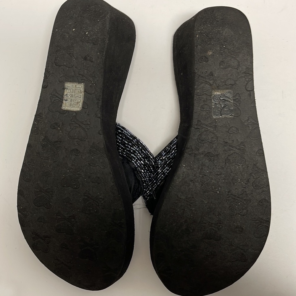 Rockets dogs flip flops wedge heel size 11 Man made materials - Picture 4 of 5